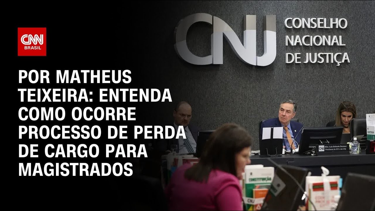 An&aacute;lise: Entenda como ocorre processo de perda de cargo para magistrados | BASTIDORES CNN
