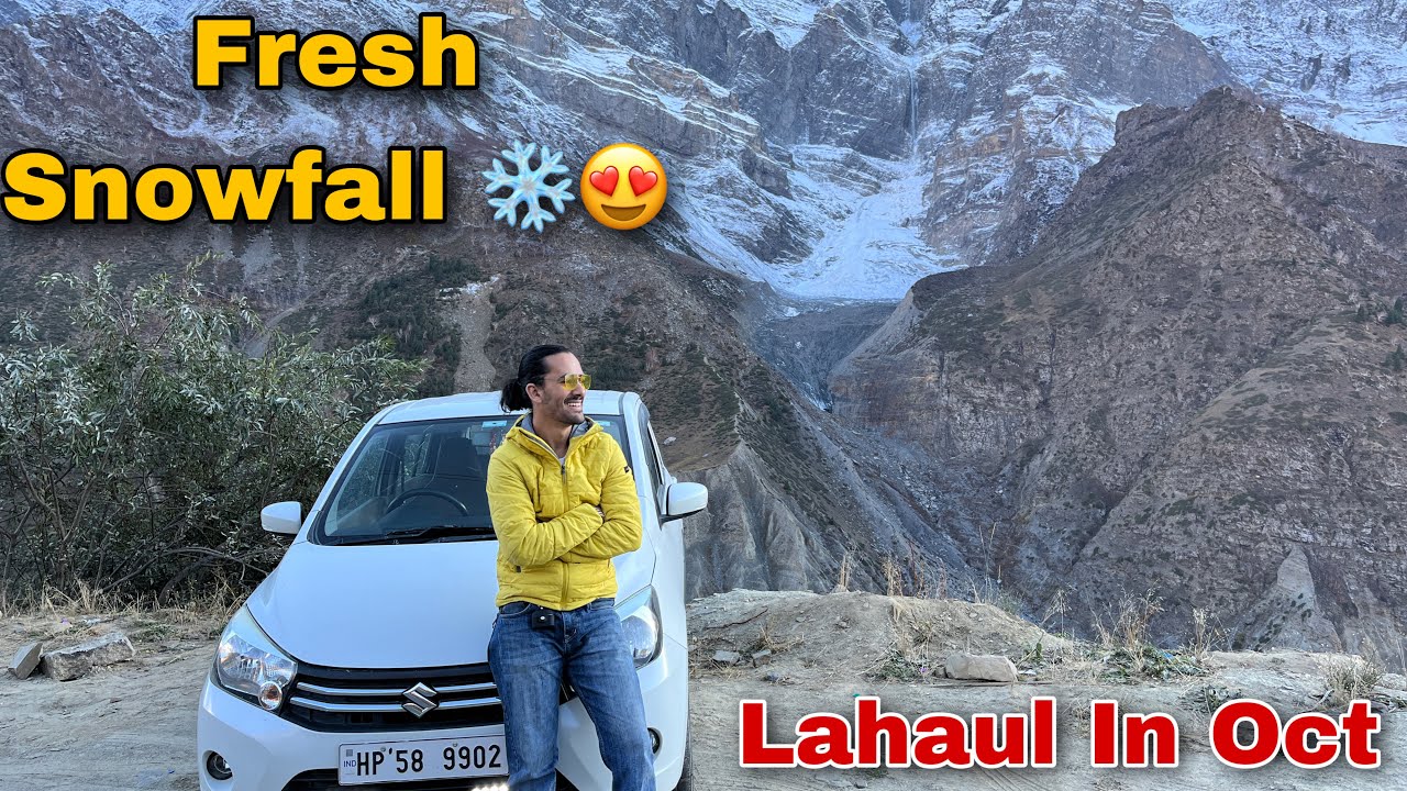 Snowfall in Lahaul Valley & Rohtang Pass | Snowfall 2022