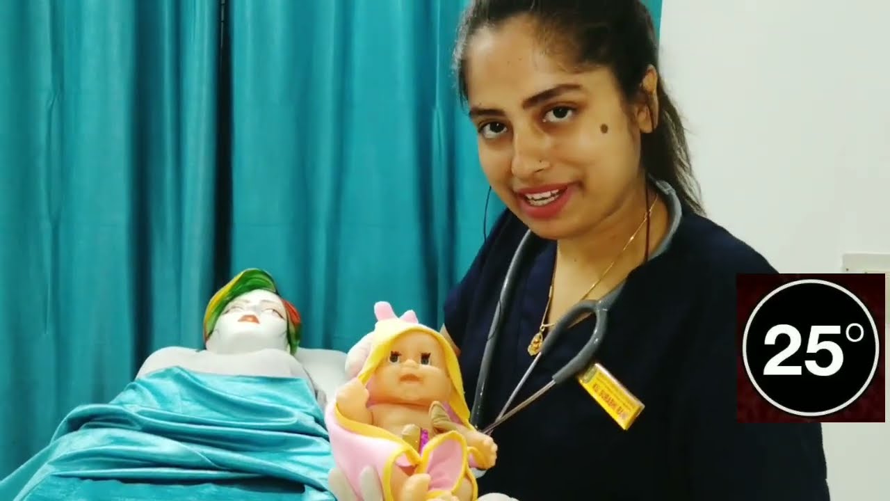 Spontaneous Vaginal Delivery (SVD) OSCE Video demonstration by Surabhi #episiotomy #gynecology #OB