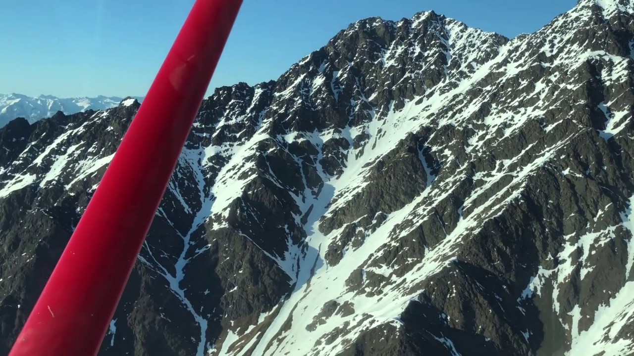 Flying the Chugach Mountains