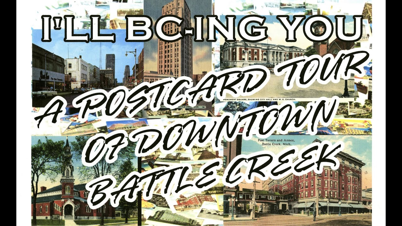 Ill BCing You Postcard Tour of downtown