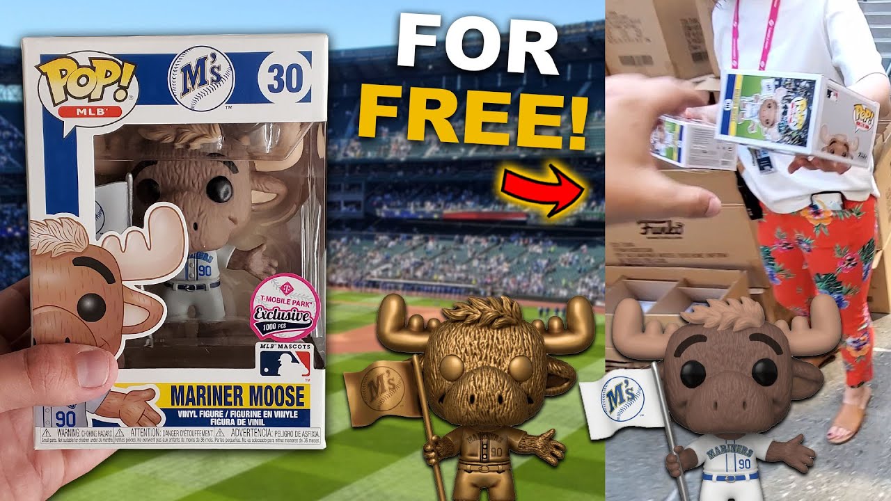 They Gave Away RARE Funko Pops FOR FREE! (Funko Pop Hunt, Seattle Mariners)