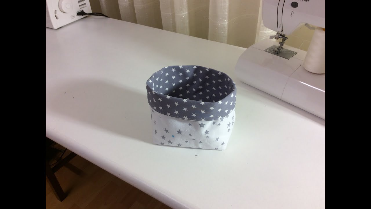 Tuto Couture Facile - Panier Vide Poche