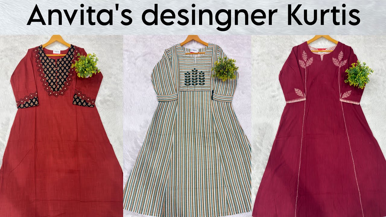 Anvita Branded Kurtis || stylish Kurti || #fashion #trending #kurtis 