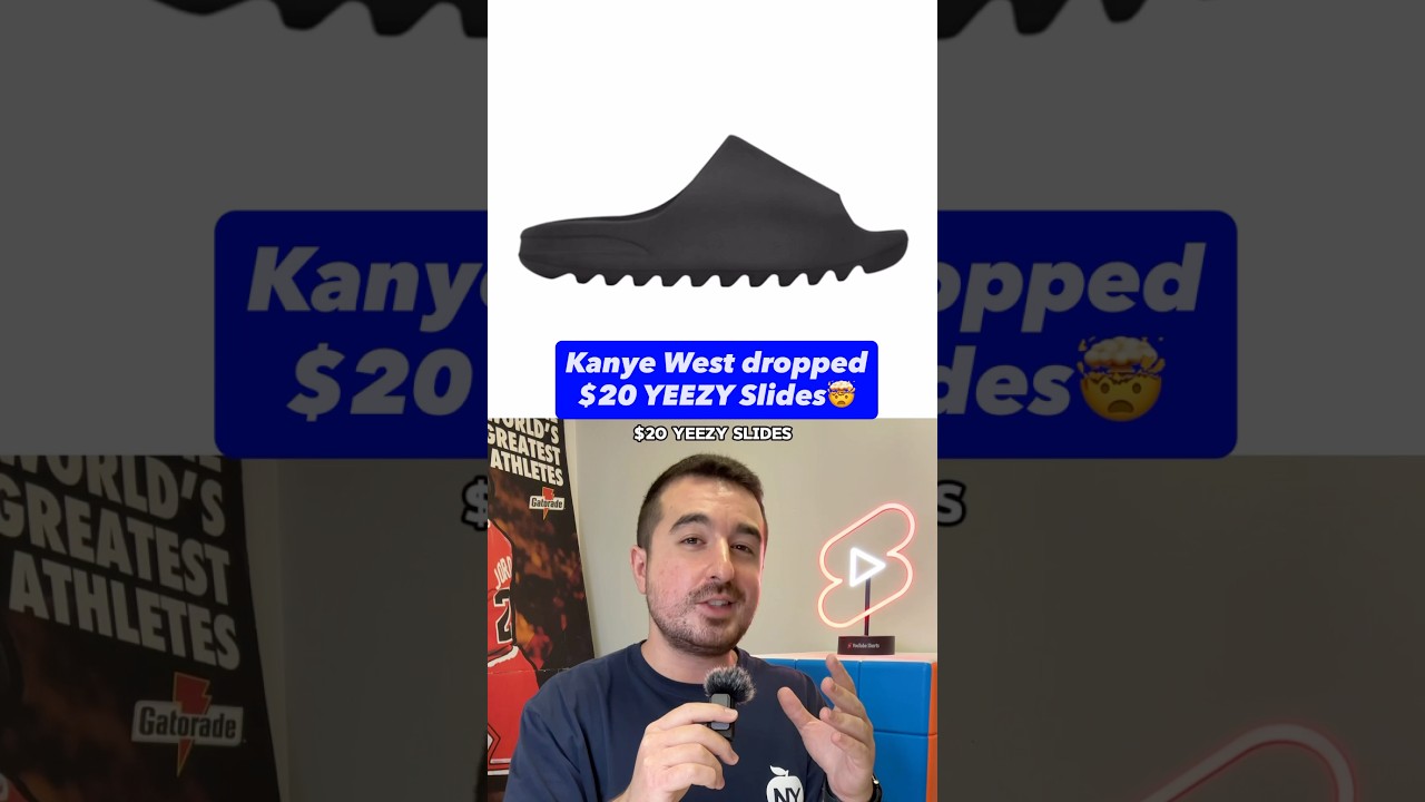 Kanye Dropped $20 YEEZY Slides🤯