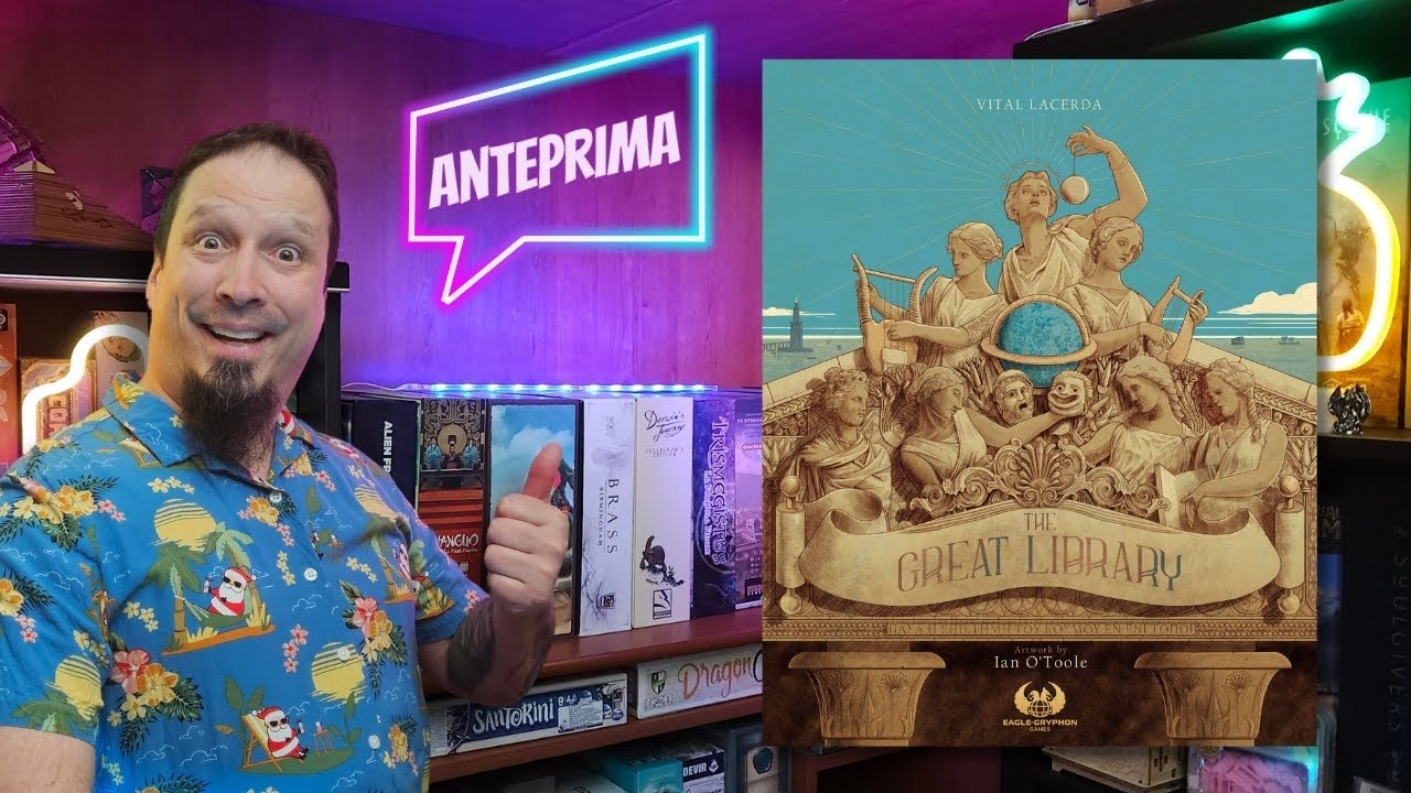 THE GREAT LIBRARY - Anteprima Kickstarter