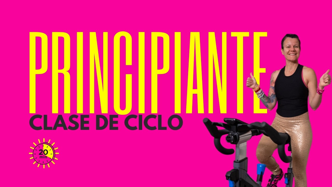 Clase completa ciclo indoor para principiantes | 25 Minutos