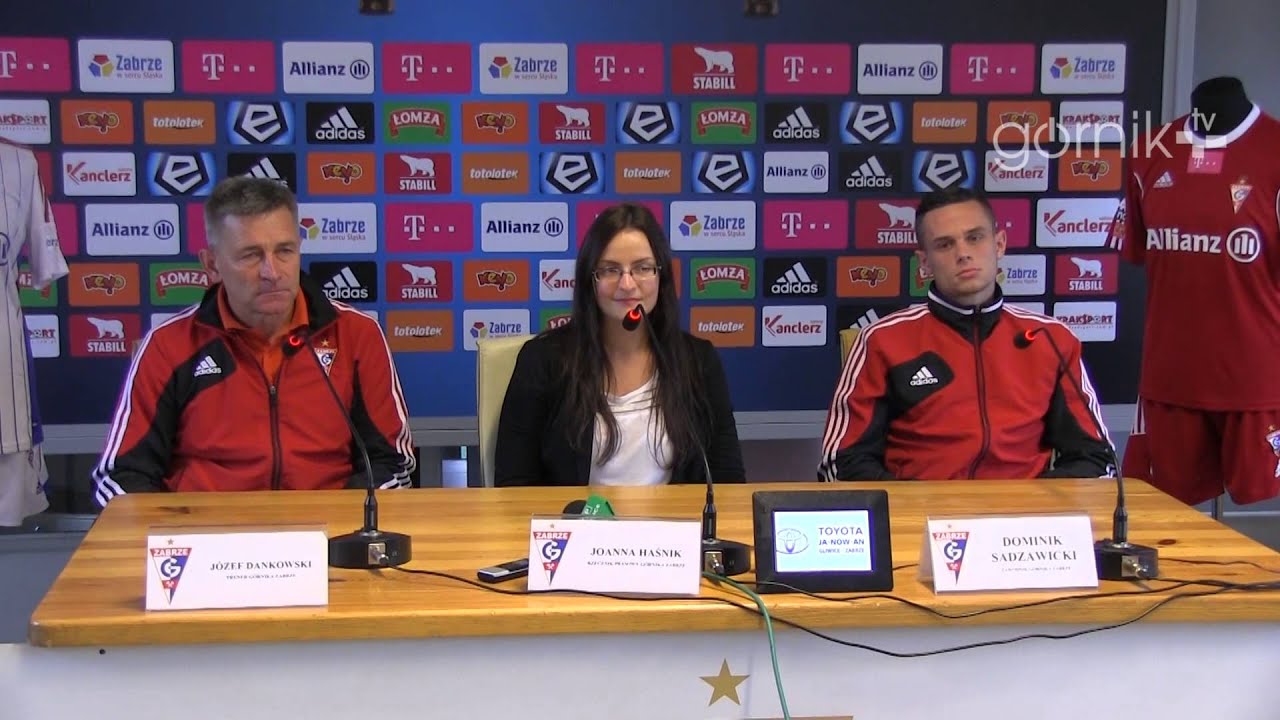 Konferencja przed meczem z Piastem Gliwice (12.09.2014)