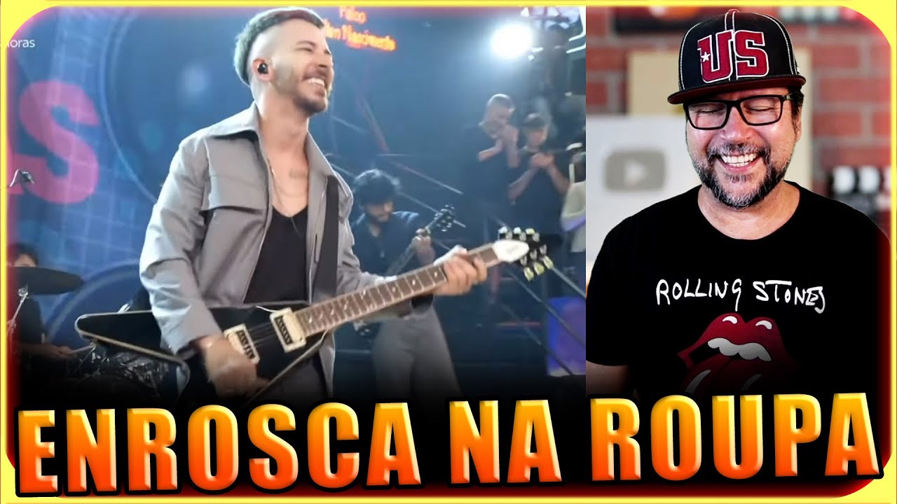 JUNIOR LIMA Tocando GUITARRA no ALTAS HORAS Enrosca