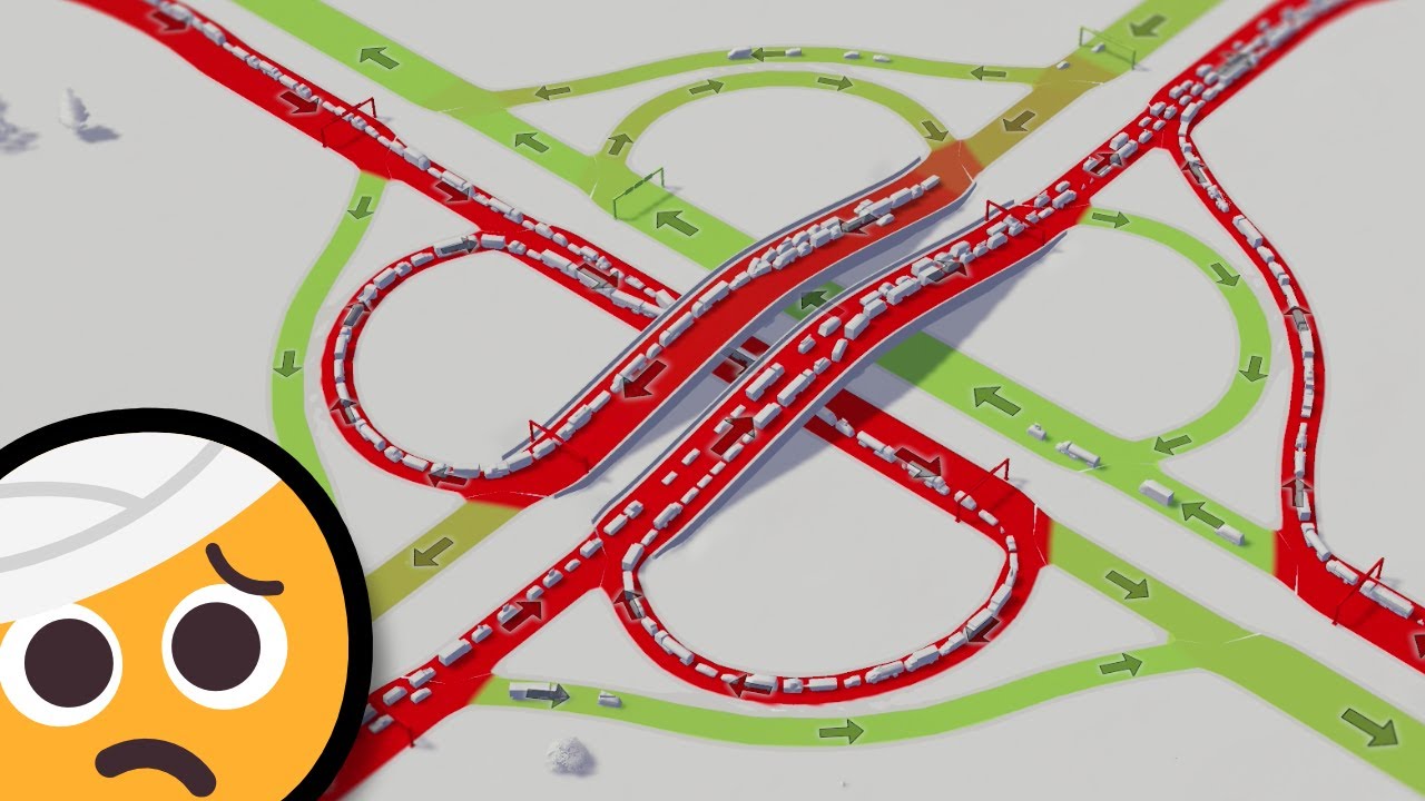 Problematyczne Koniczynki... | Pogromca Korków w Cities: Skylines