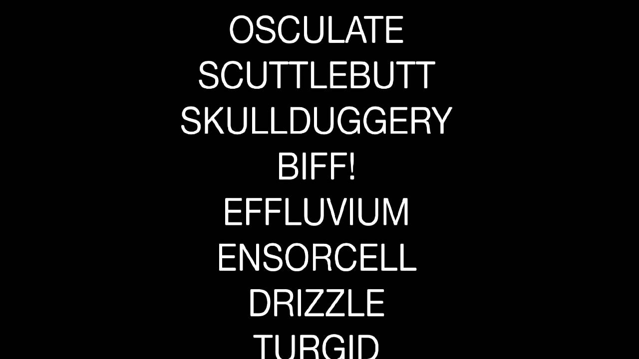 List of Funny Words
