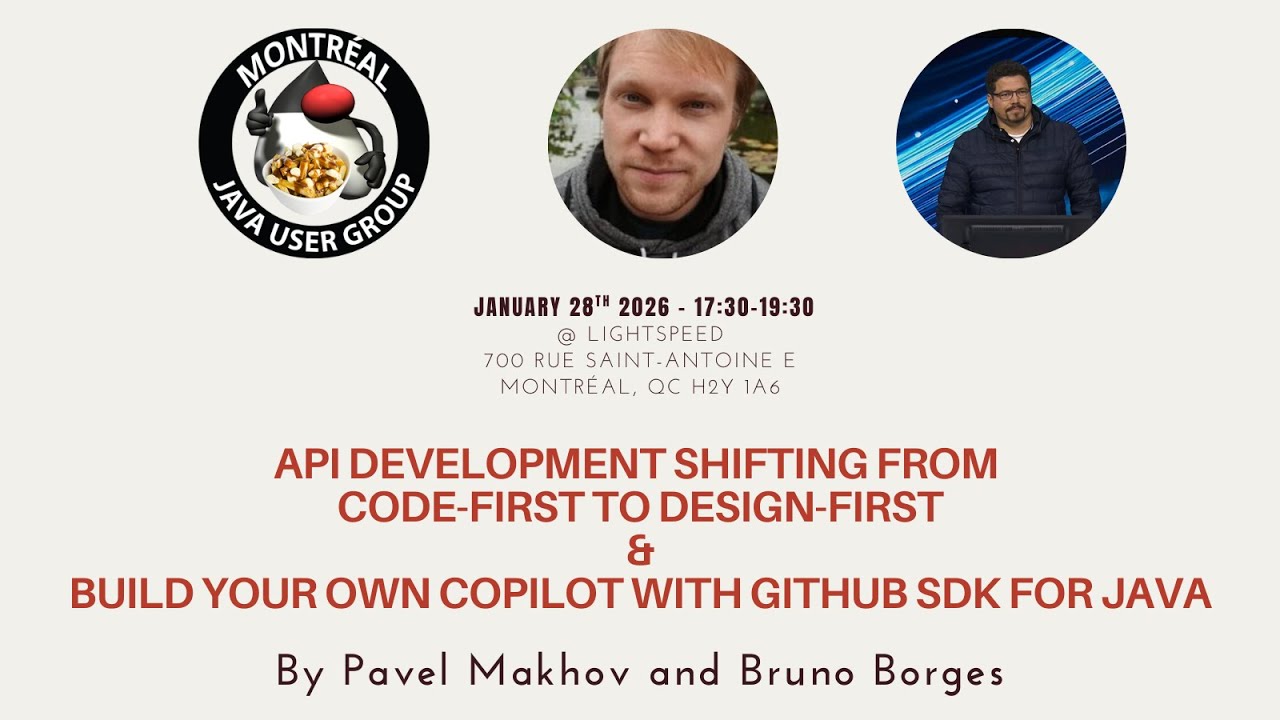 API Dev: Shifting from Code-First to Design-First + Build Your Own Copilot with GitHub SDK for Java