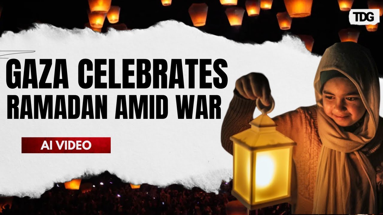 Gaza Celebrates Ramadan with Hope and Light, Spreading Joy Even Amid Conflict and Hardship | TDG