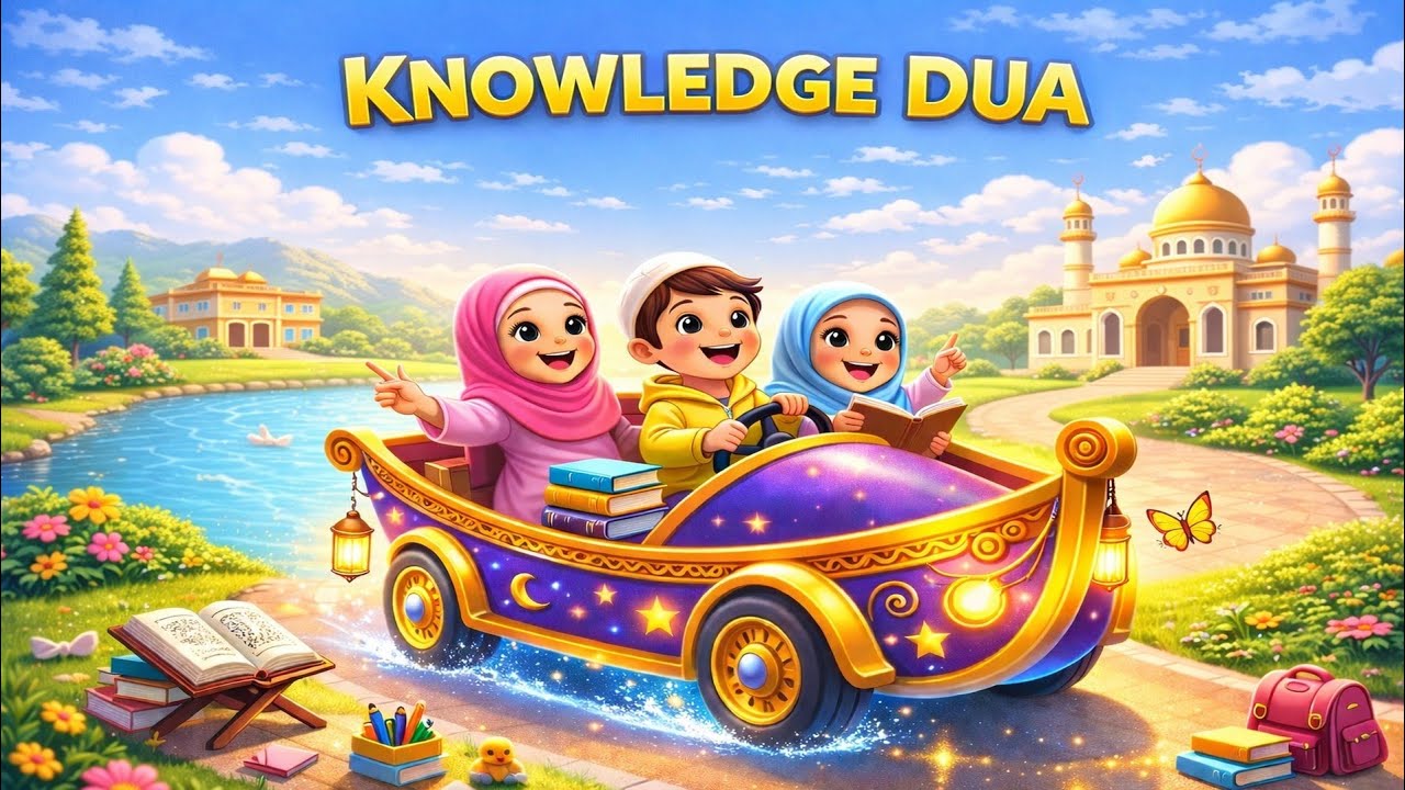 Dua for Knowledge | Rabbi Zidni Ilma | Beautiful Islamic Kids Nasheed