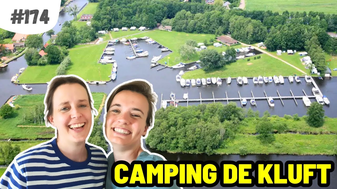 #174 KAMPEREN AAN HET WATER I Camping de Kluft (Ossenzijl)
