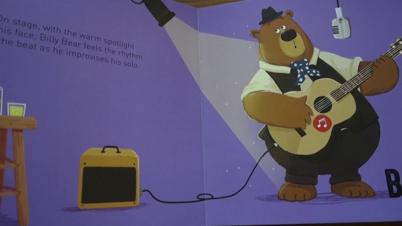 King of guitar Billy Bear