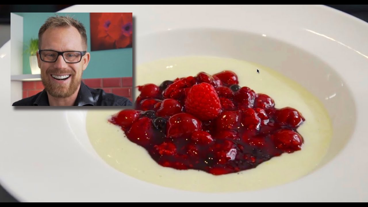 How to make Red Fruit Jelly - Rote Grütze -  - German Recipes - klaskitchen.com - simple recipes