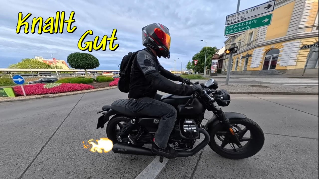 Ich teste die Moto Guzzi V7 + Soundcheck