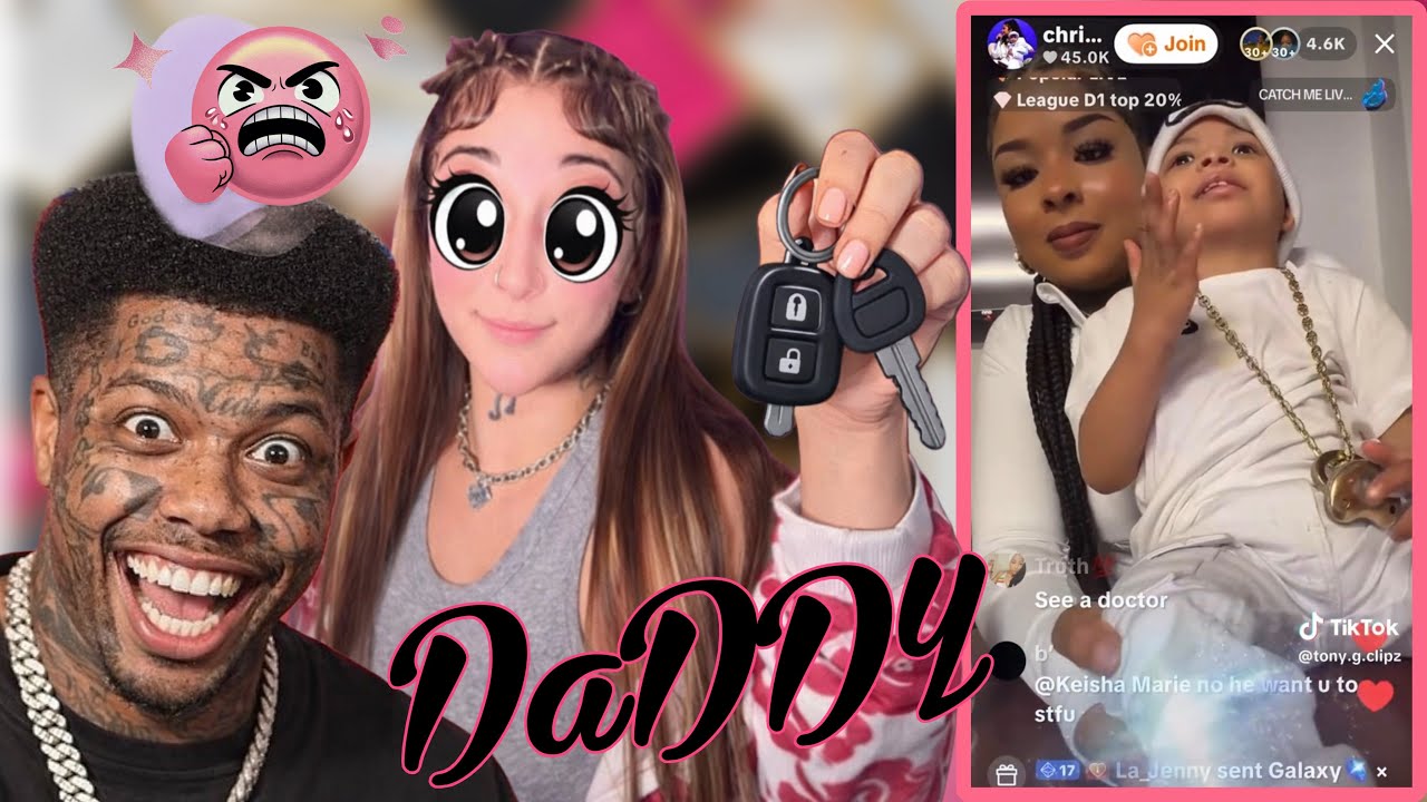 Blueface BUYS Nevaeh a CAR 🚗 Chrisean JR SUFFERING🫣Concerns on latest LIVE😮📲+