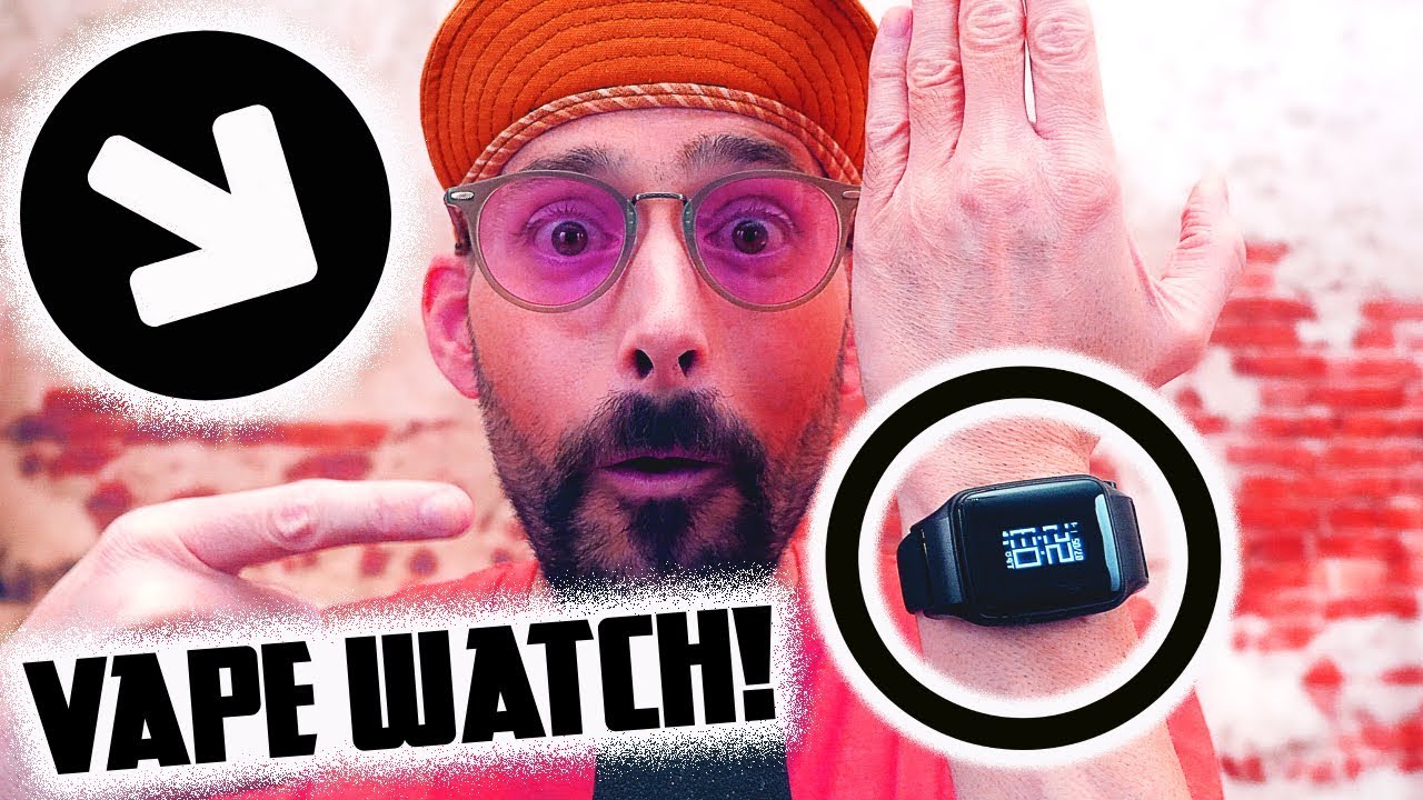 A Smart Watch That Vapes? The 1ST Vape Watch is HERE! The Uwell AMULET Vape Watch Pod System