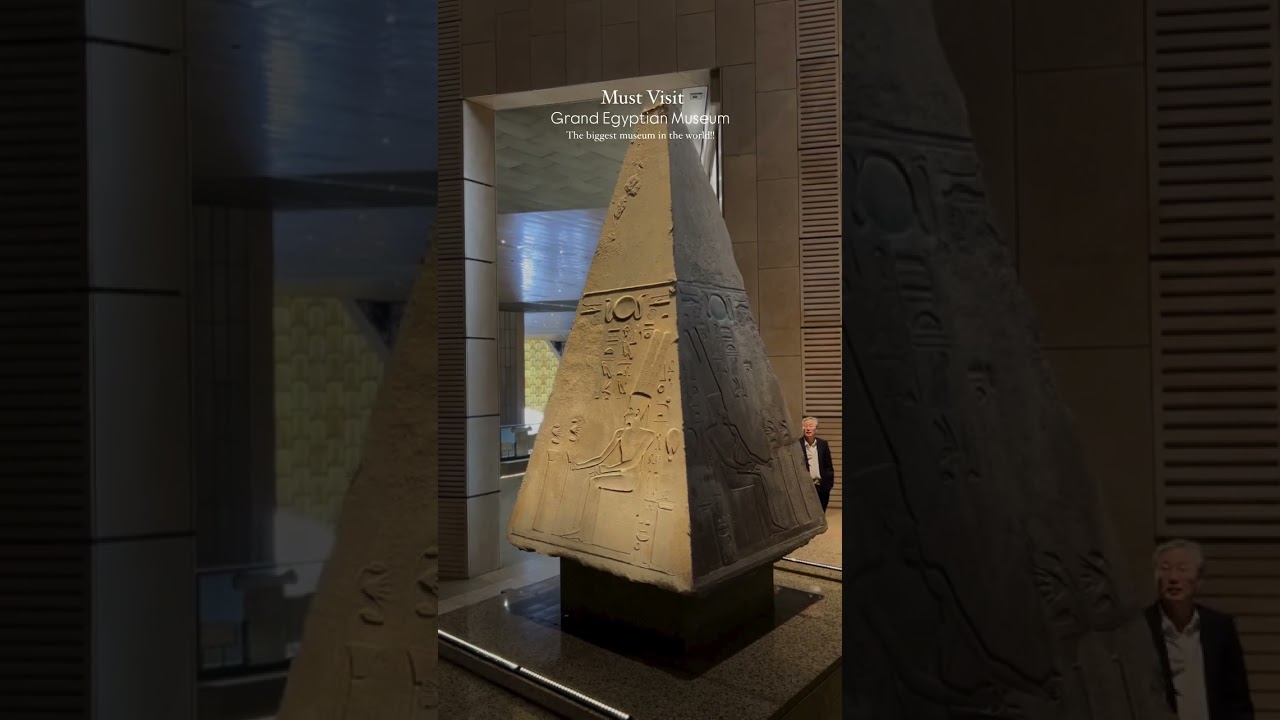 New grand Egyptian museum #travel #egypttravel #egypt #usa #love #pyramid