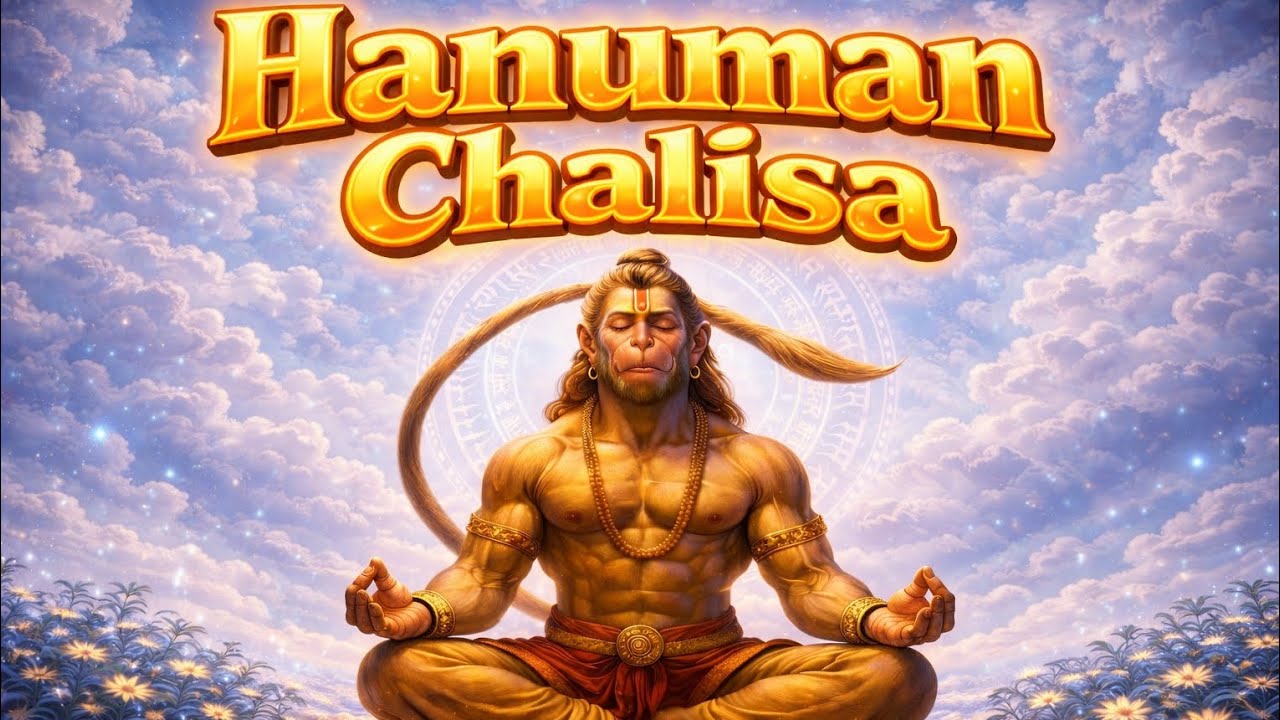 Hanuman Chalisa Full | Powerful Morning Mantra for Strength, Peace & Protection