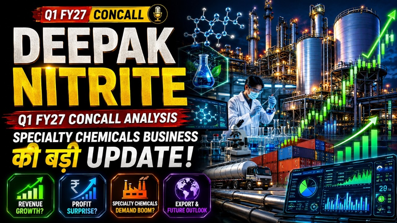 Deepak Nitrite Q1 FY27 Concall | Revenue, EBITDA, Profit | Specialty Chemicals | Stock Analysis