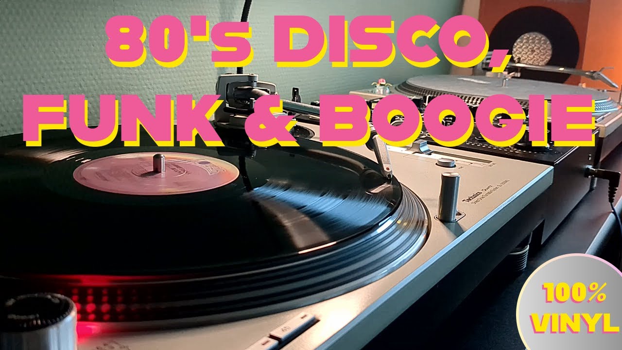 80's Disco, Funk & Boogie 100% Vinyl Set