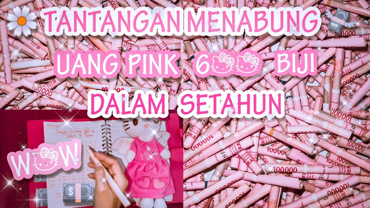 TANTANGAN MENABUNG 60JUTA DALAM SETAHUN (bongkar celengan)