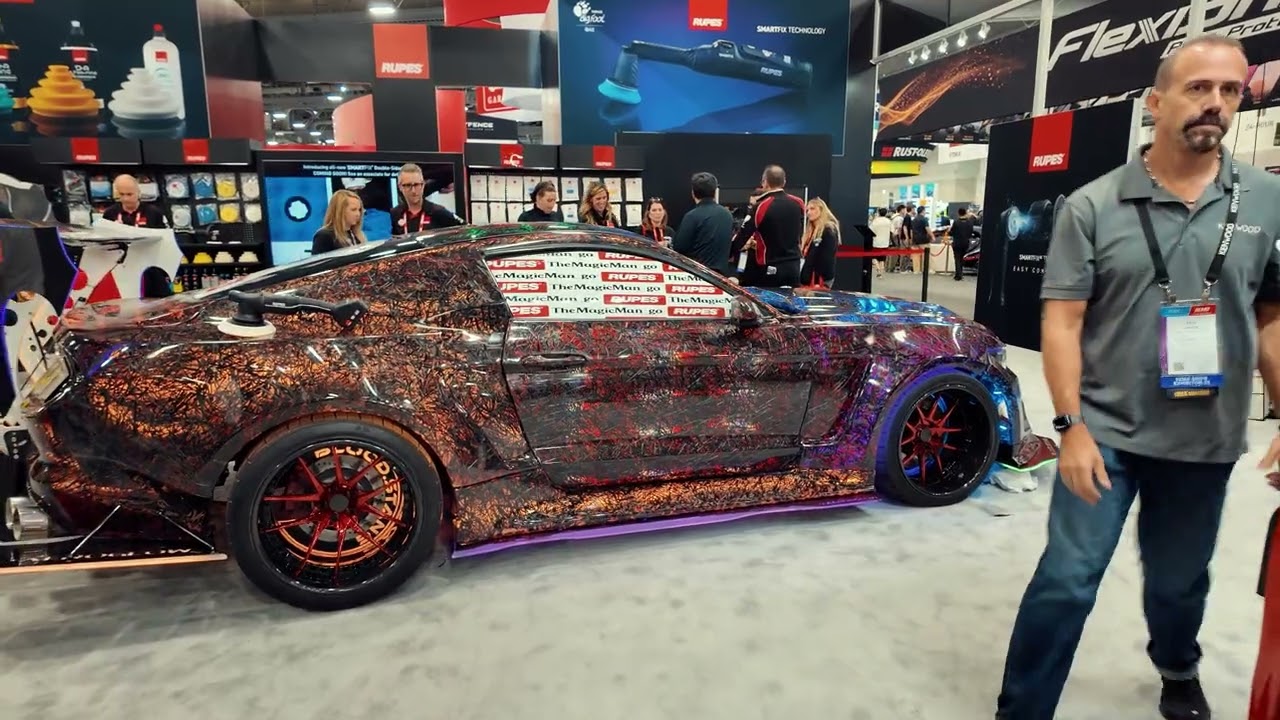 The Most Unique Mustang in the World! | SEMA Show 2025 Car Review Pt. 2 with @THEMAGICMANINC 