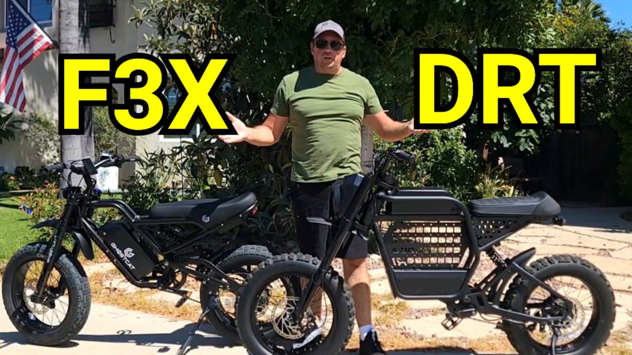 Which one?  Ghostcat F3X or Ride1up Revv1 DRT Electric Bike