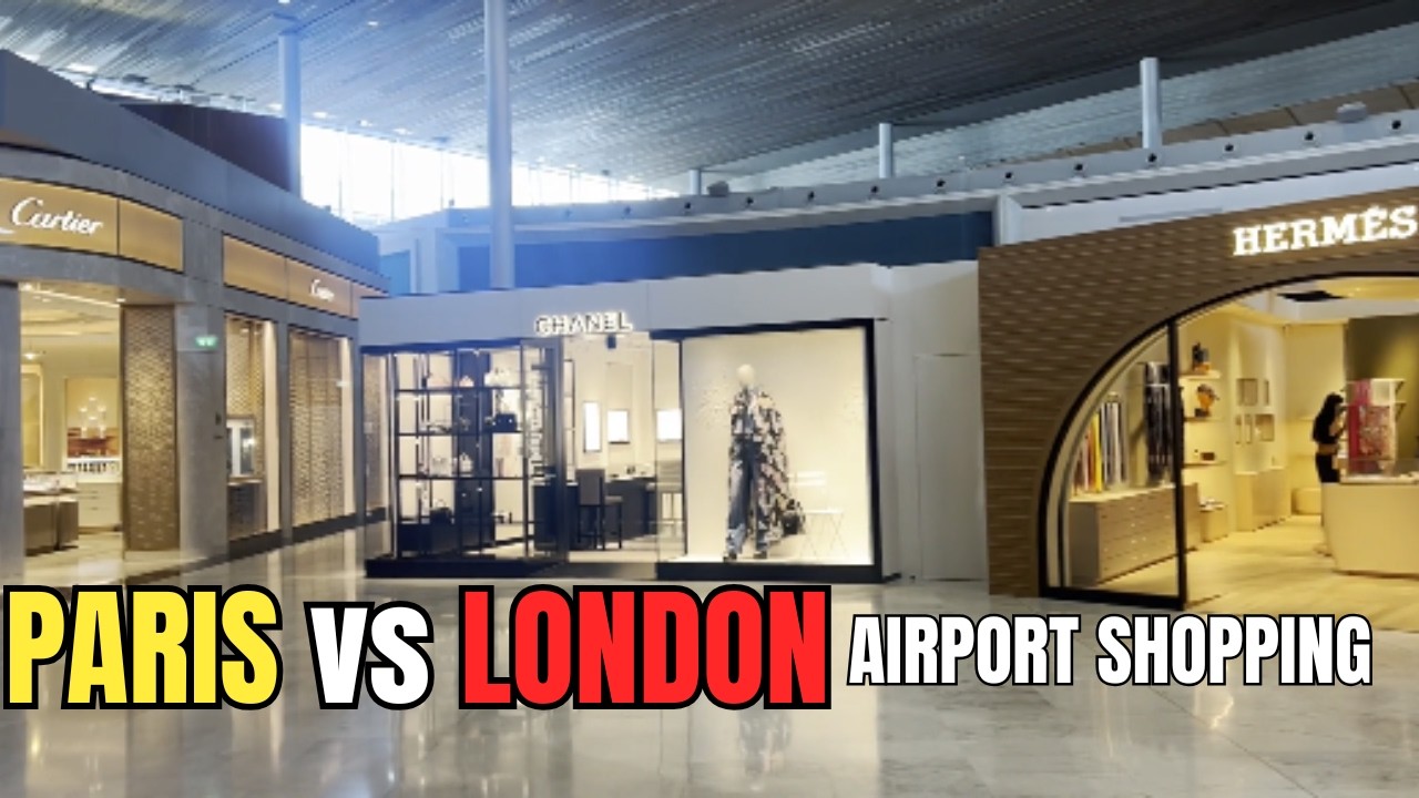 What to Buy at CDG & Heathrow Airport