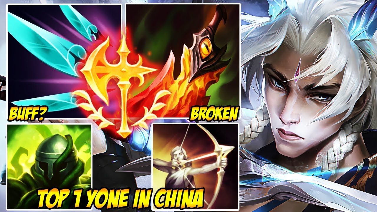 WILD RIFT CHINA TOP 1 YONE - PERFECT YONE ULT WON EVERY FIGHT