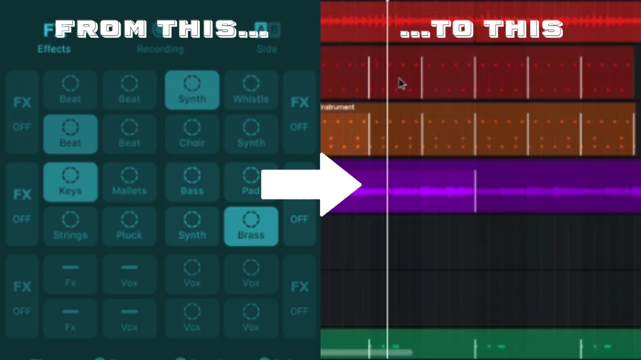 Turning Groovepad Samples Into A House Song Using BandLab