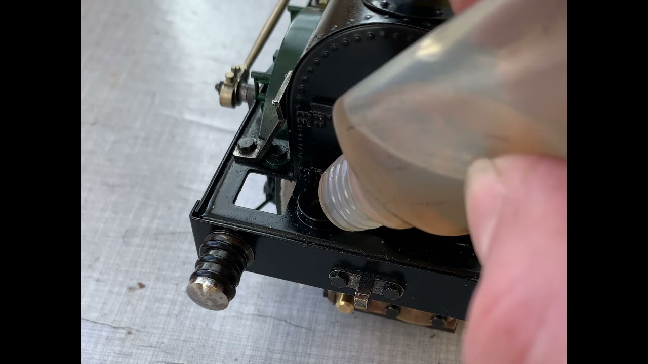 Растопка действующей модели паровоза. Live steam model preparing process