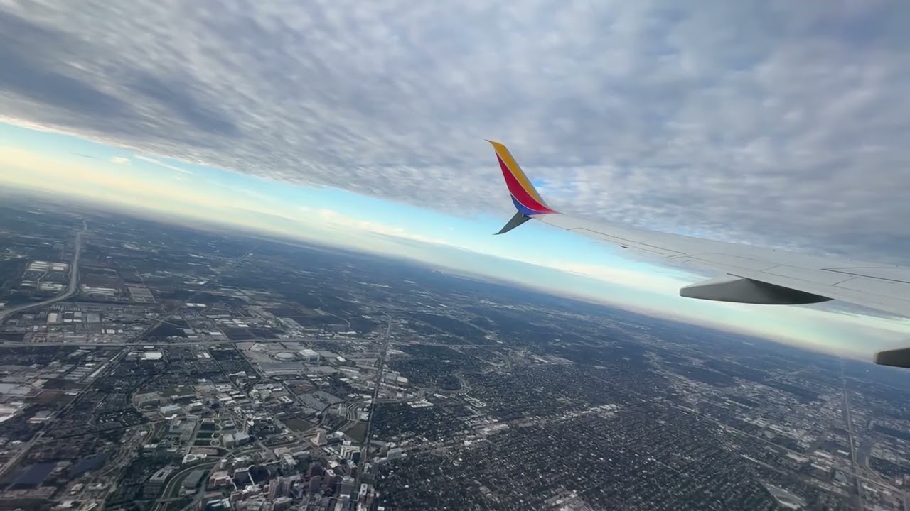 Southwest Airlines Boeing 737-800 Flight WN2250 Taking Off from Houston, TX.
