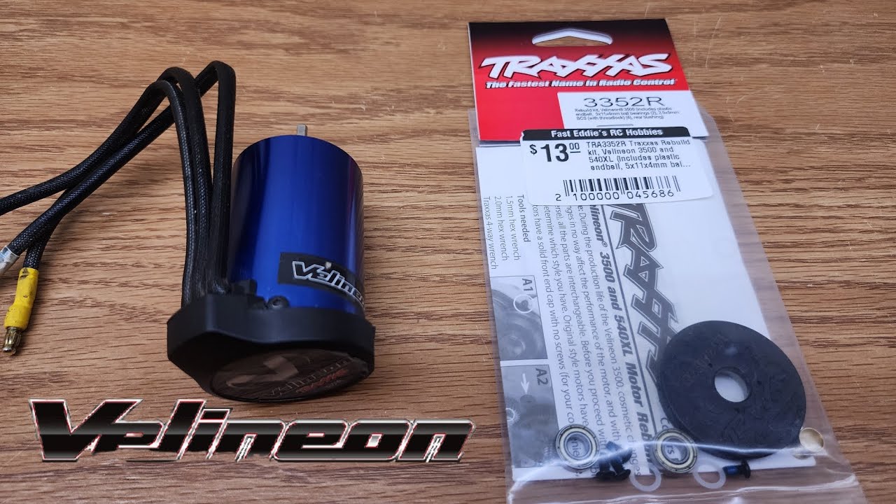 Как перебрать двигатель Velineon 3351R 3500kv