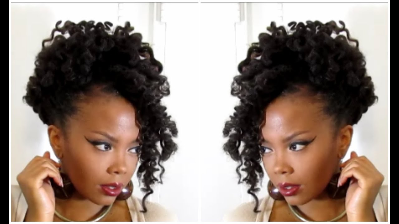 HOW TO | WEAR YOUR MARLEY CROCHET BRAIDS IN A NATURAL LOOKING PONYTAIL