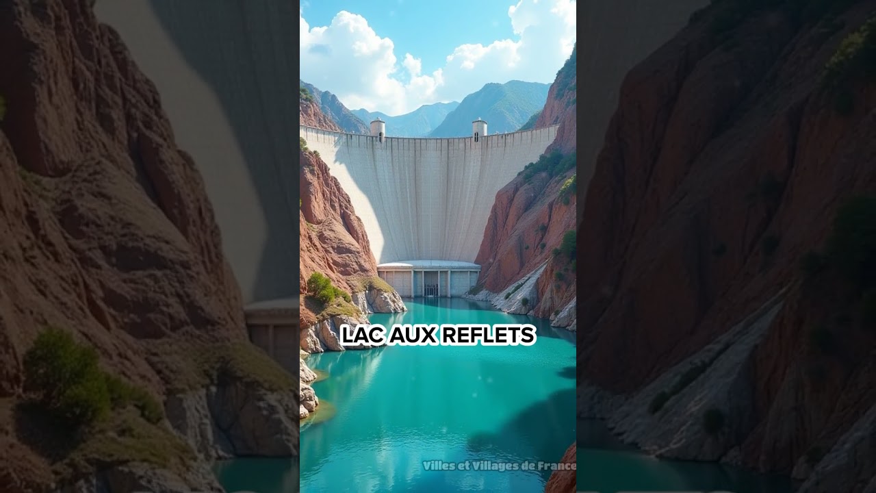 Eguzon-Chant&ocirc;me : Le g&eacute;ant au lac turquoise