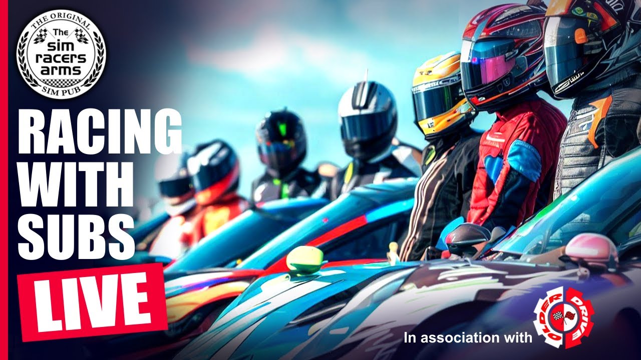 🔴  Community Racing LIVE inc. OlderDrive Fun at The Sim Pub&trade;