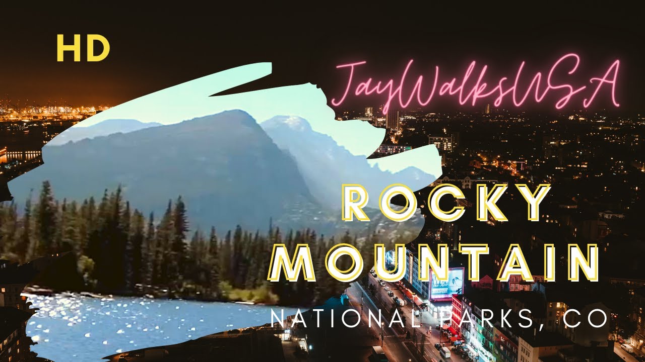 ROCKY MOUNTAIN NAT'L PARK-HIKING 4 LAKES TRAIL - BEAR, NYMPH, EMERALD & DREAM - RELAXING NATURE ASMR