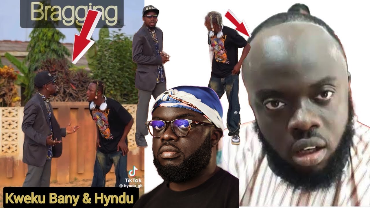 Hyndu & Kweku Bany throws short at Kwadwo Sheldon on their new freestyle sample NKASEI WOW