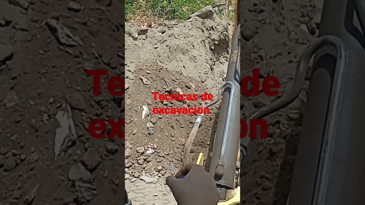 t&eacute;cnicas de excavacion