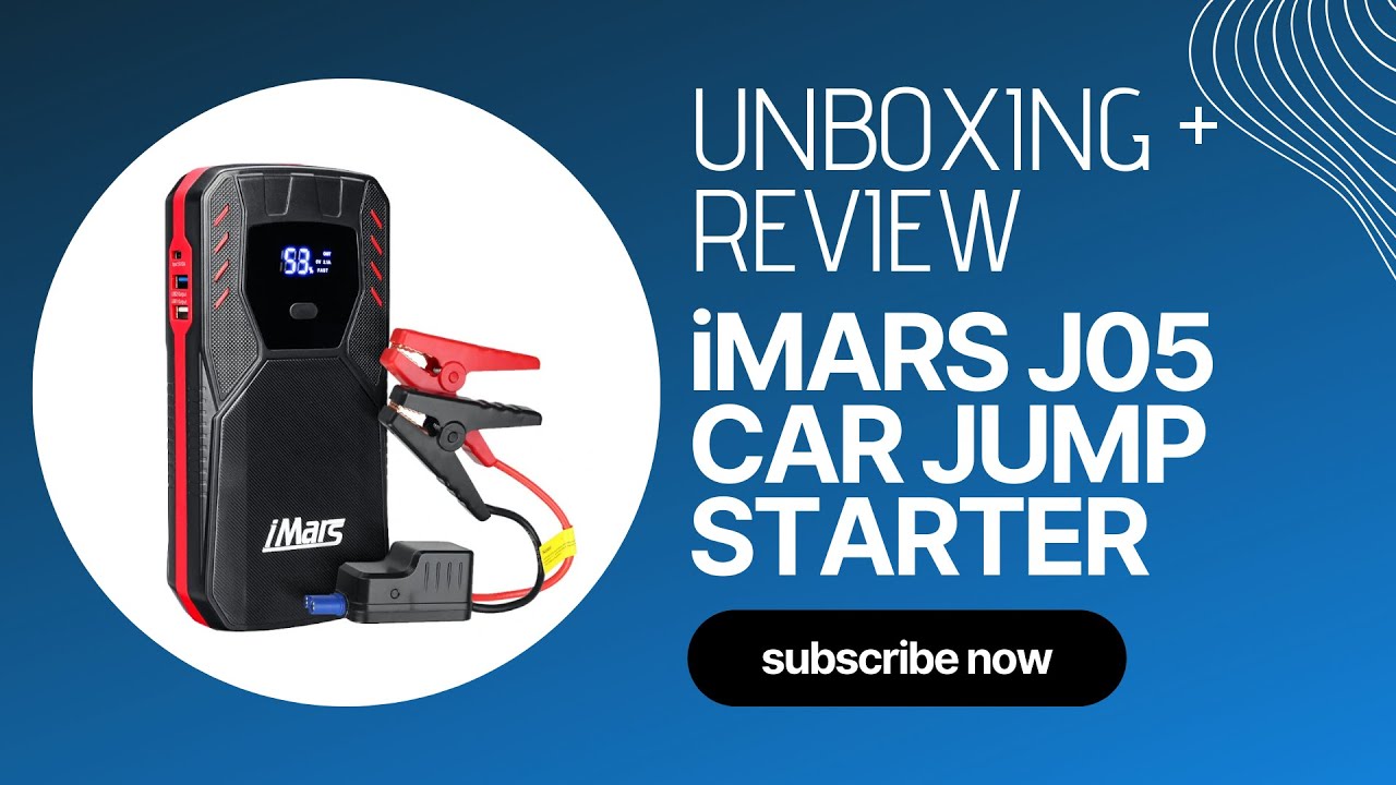 Το πιο VFM CAR JUMP STARTER! iMARS J05 Unboxing & Review!