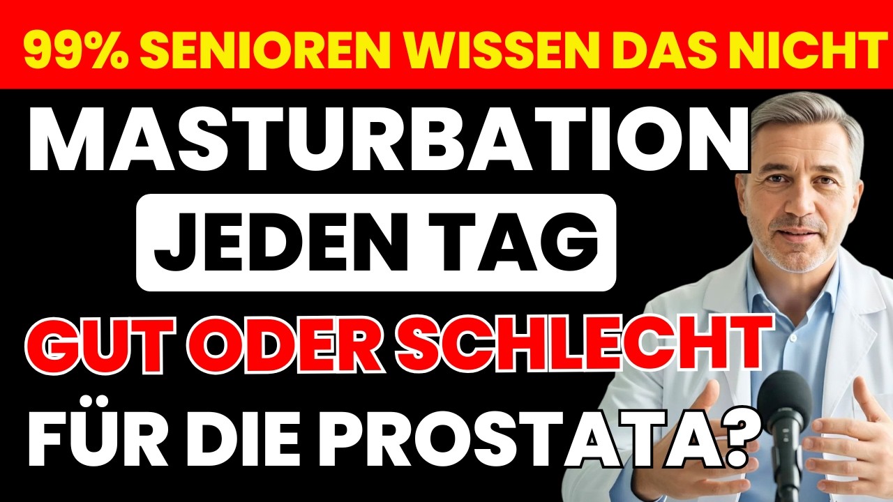 Urologe erklärt: Diese Gewohnheit kann Ihre Prostata schützen | Senioren Gesundheit