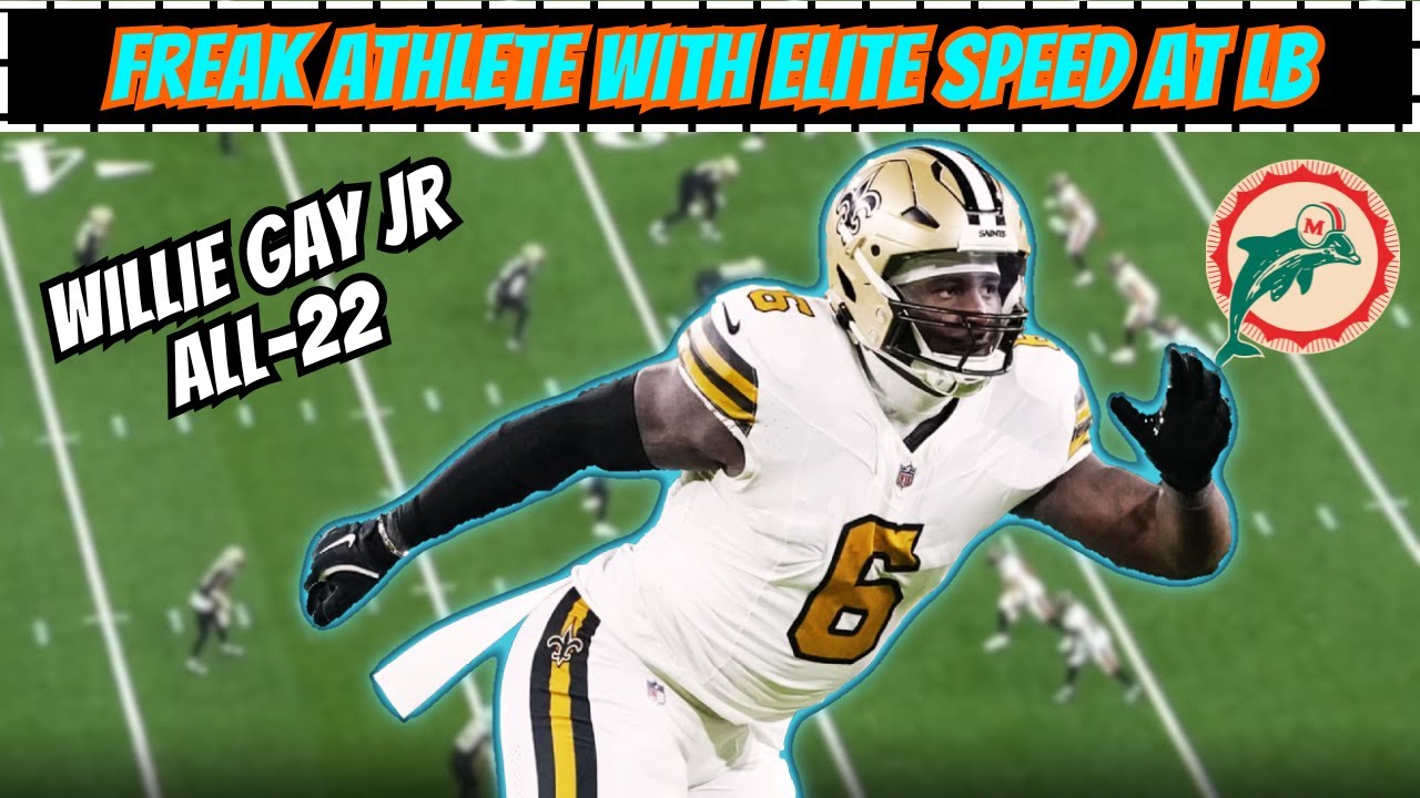 Film Breakdown: Willie Gay Jr. Brings a SUPER Intriguing Skill Set to the Miami Dolphins