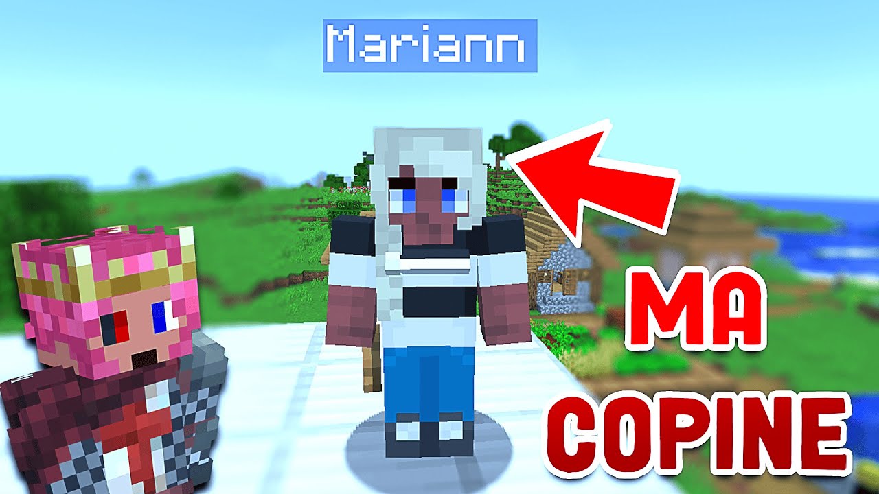 JE VOUS PRESENTE MA COPINE (mca reborn) - MINECRAFT