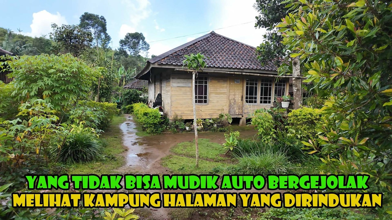 Yang Tidak Bisa Mudik..Auto Bergejolak Ingin Pulang Melihat Kampung Halaman  Seasri Ini