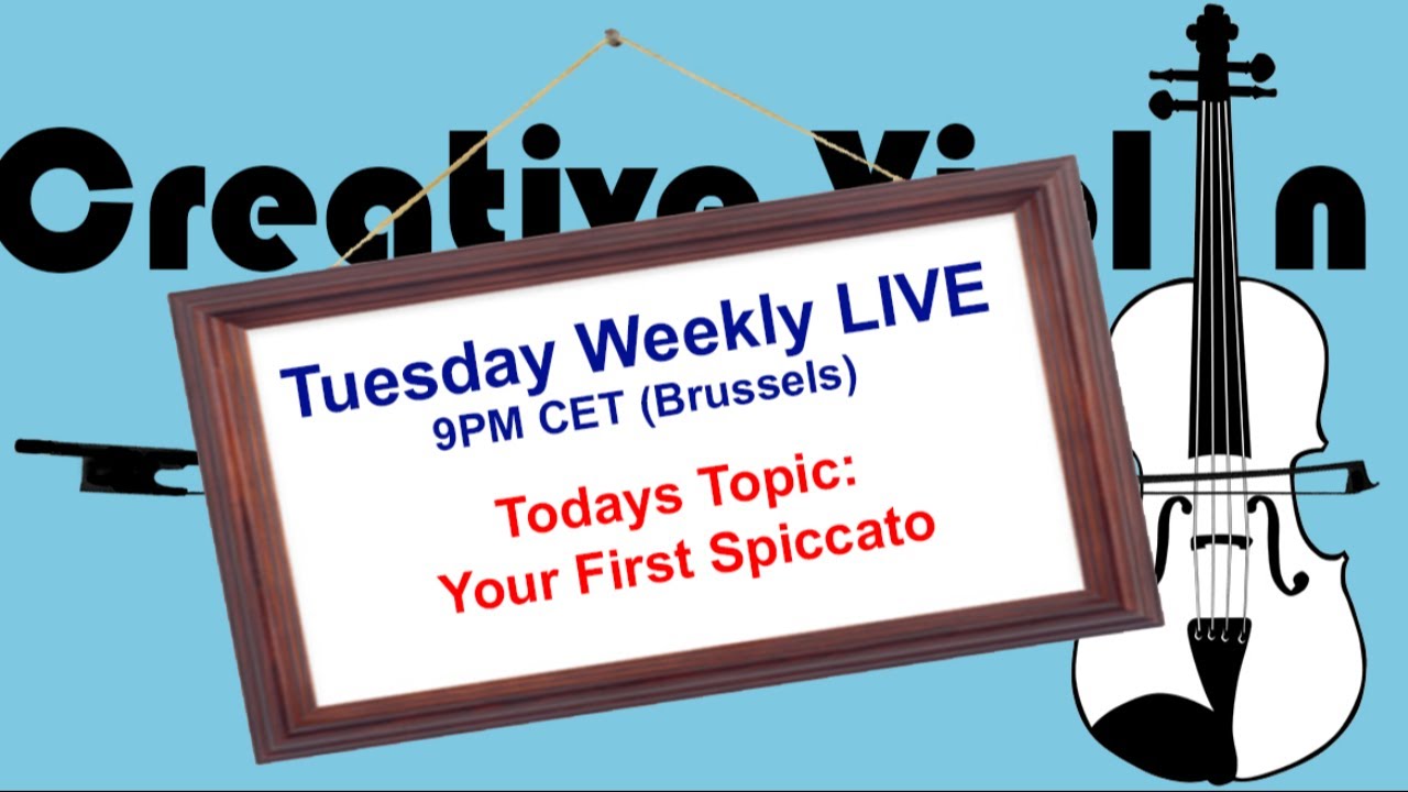 Creative Violin Tuesday Weekly Live