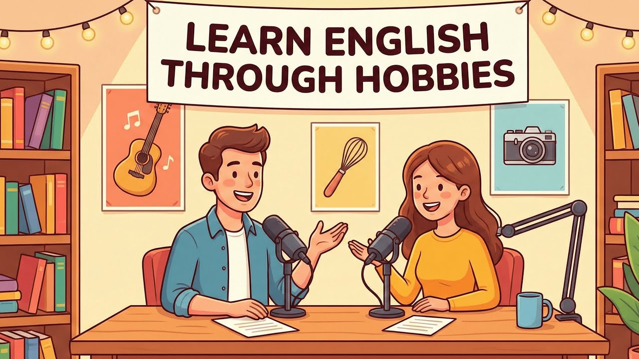 Easy English Listening | Talking About Hobbies | Beginner Podcast